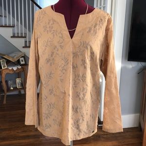 NWT IZOD TUNIIC LARGE,  GOLD